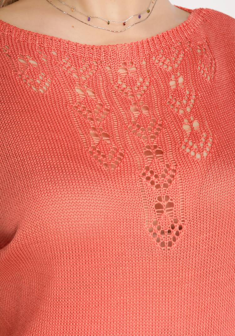 Блуза вязаная двухсторонняя шир.  750, рис. 8