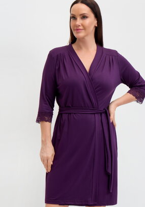 Пеньюар с кружевом