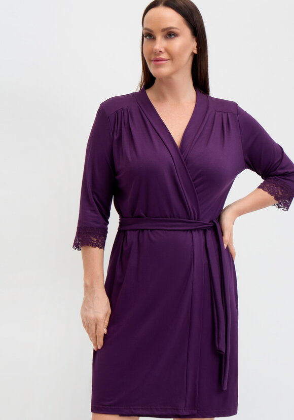 Пеньюар с кружевом шир.  580, рис. 7