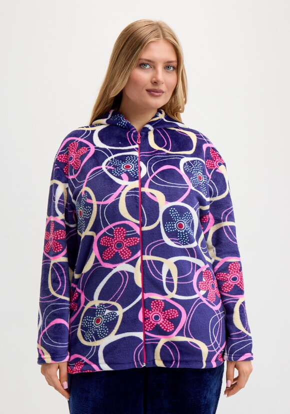 Толстовка из велсофта на молнии шир.  580, рис. 10