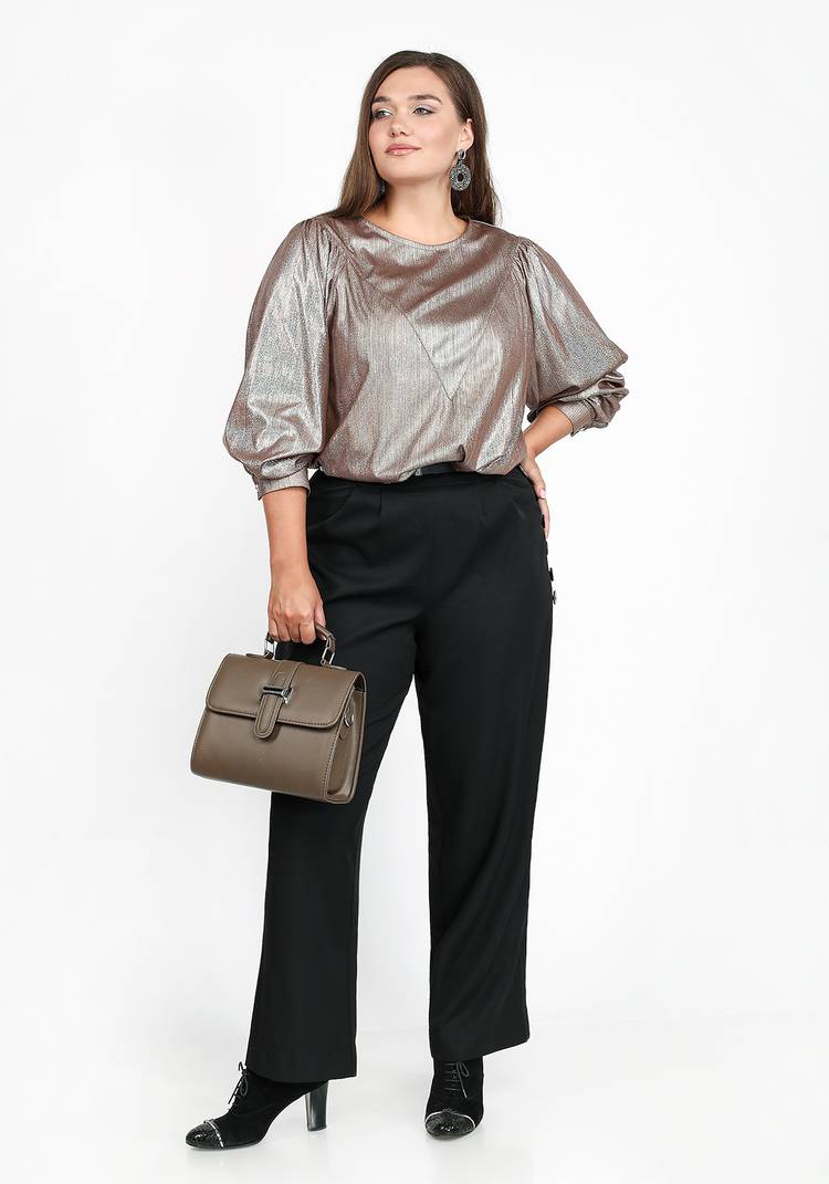 Брюки с пуговицами на боку шир.  750, рис. 7