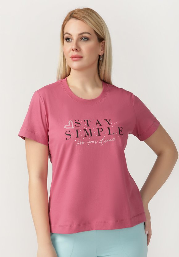 Футболка женская с принтом Ульяна шир.  580, рис. 12