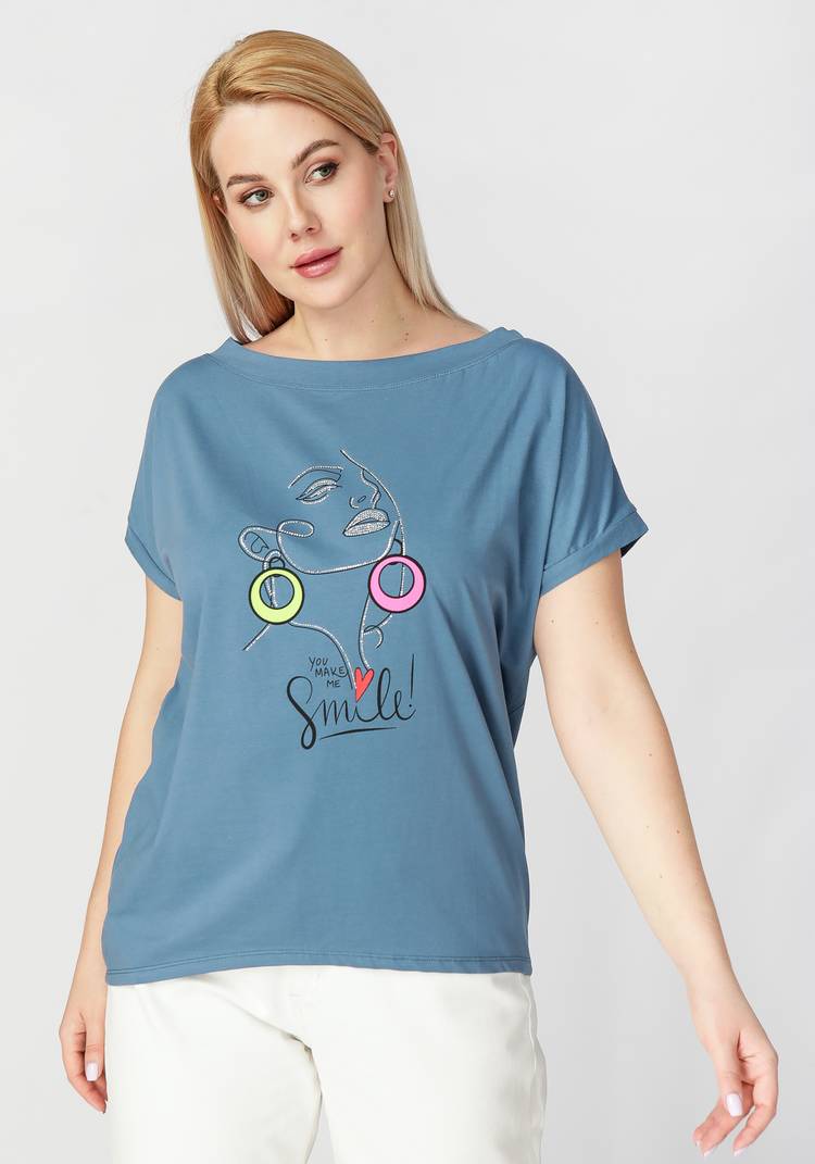 Футболка женская Виолетта шир.  750, рис. 14