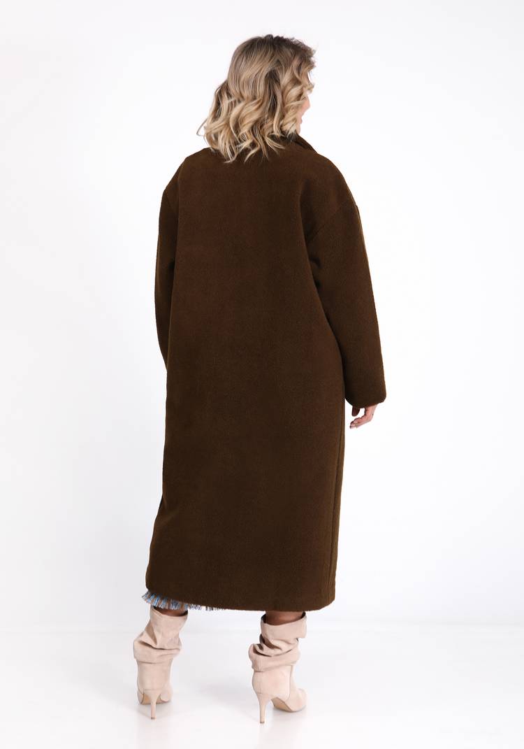 Шуба из эко-меха тедди шир.  750, рис. 6