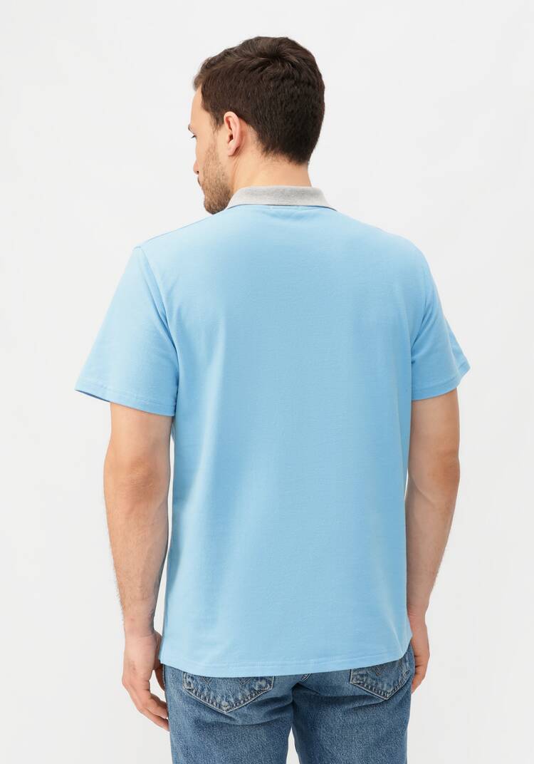 Футболка поло мужская шир.  750, рис. 3