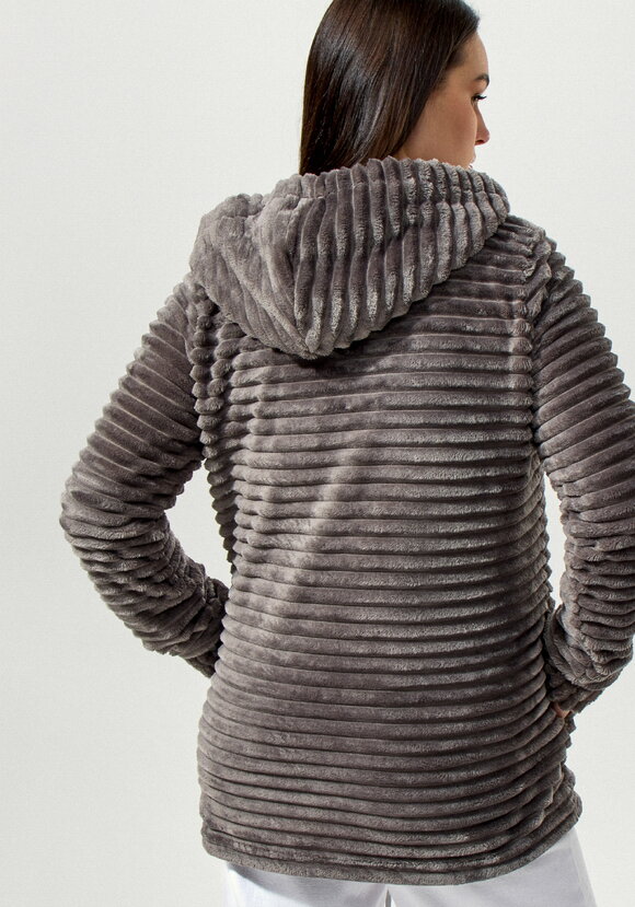 Толстовка меховая на молнии шир.  580, рис. 9