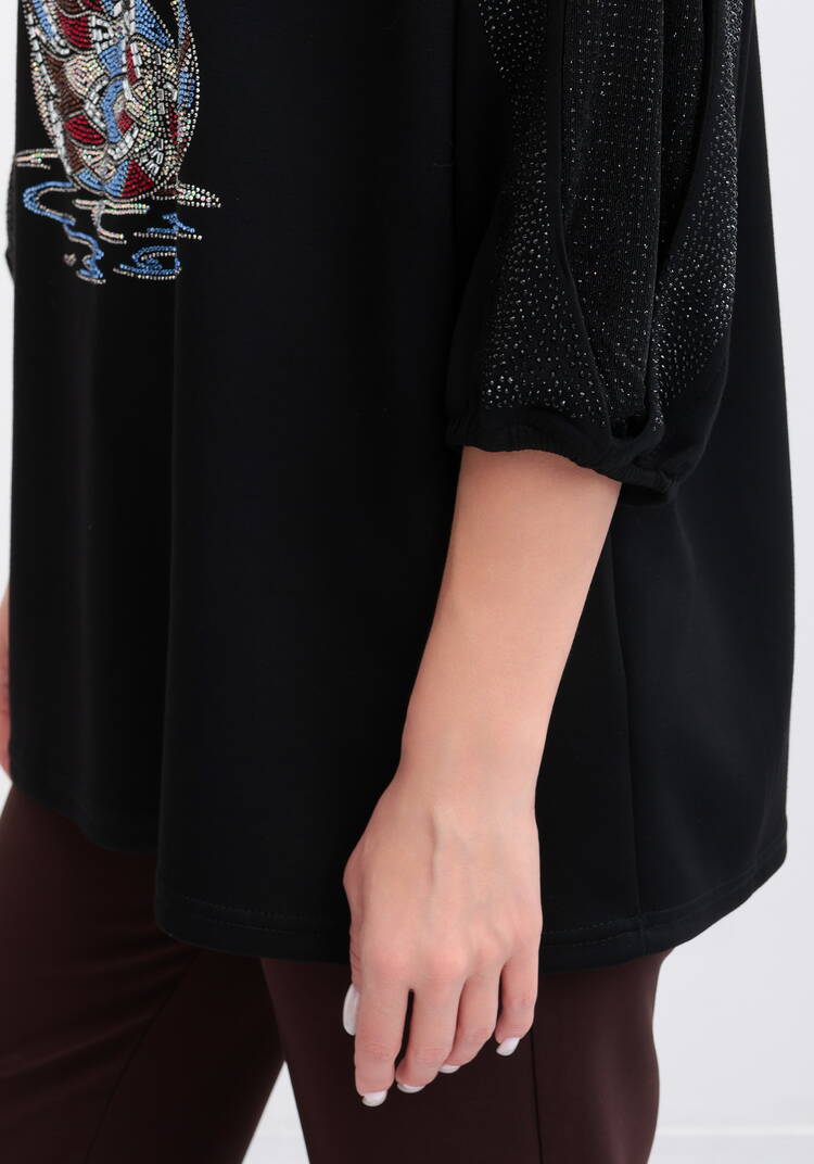 Блуза Грациозная лeди шир.  750, рис. 6