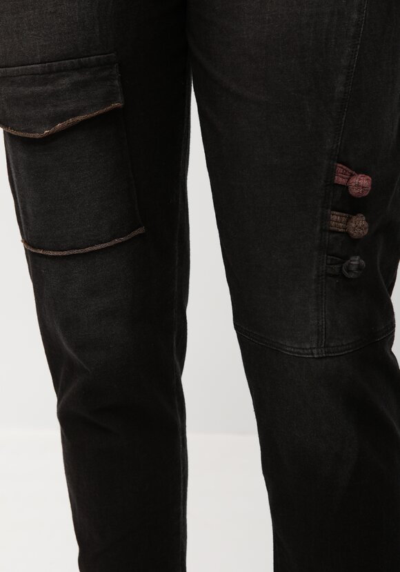 Брюки с оригинальным декором шир.  580, рис. 6