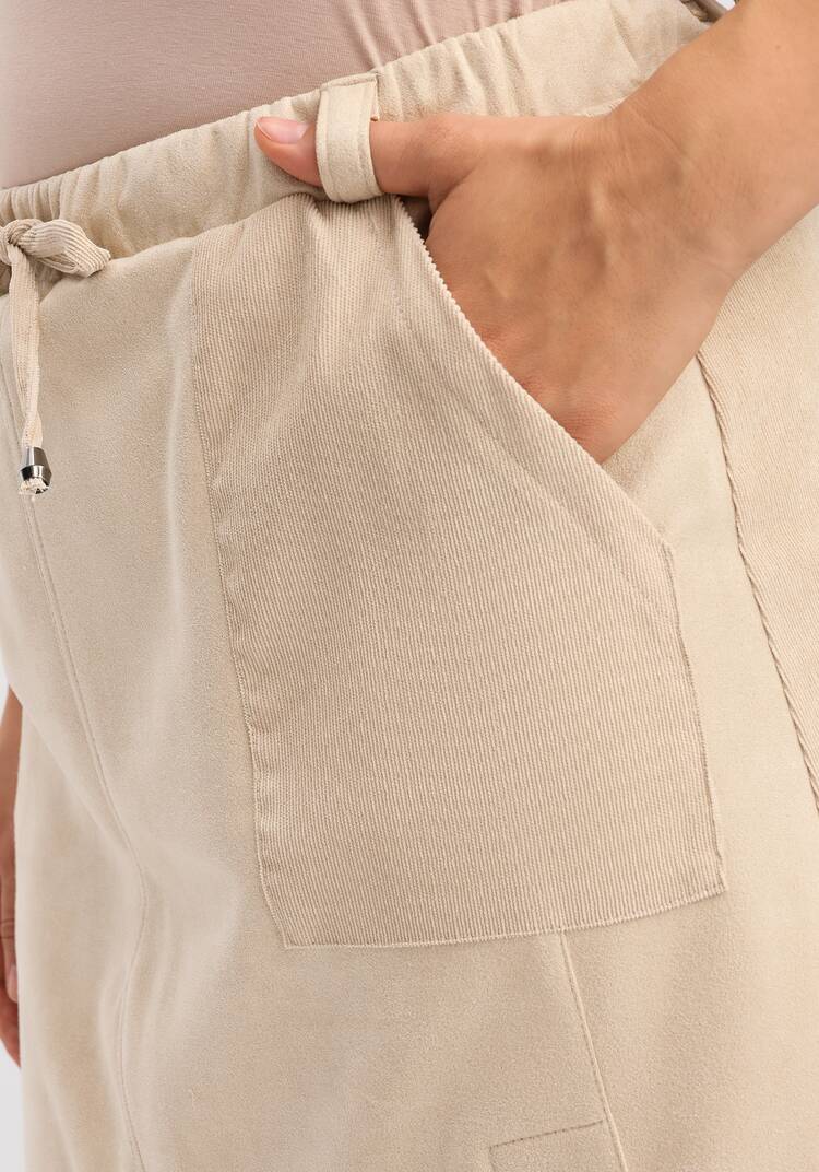 Юбка комбинированная на эластичной ленте шир.  750, рис. 5