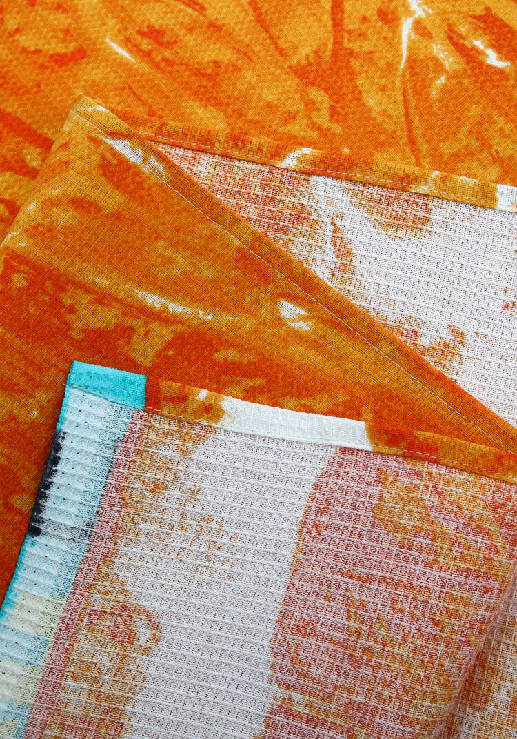 Полотенце вафельноe пляжное шир.  750, рис. 9