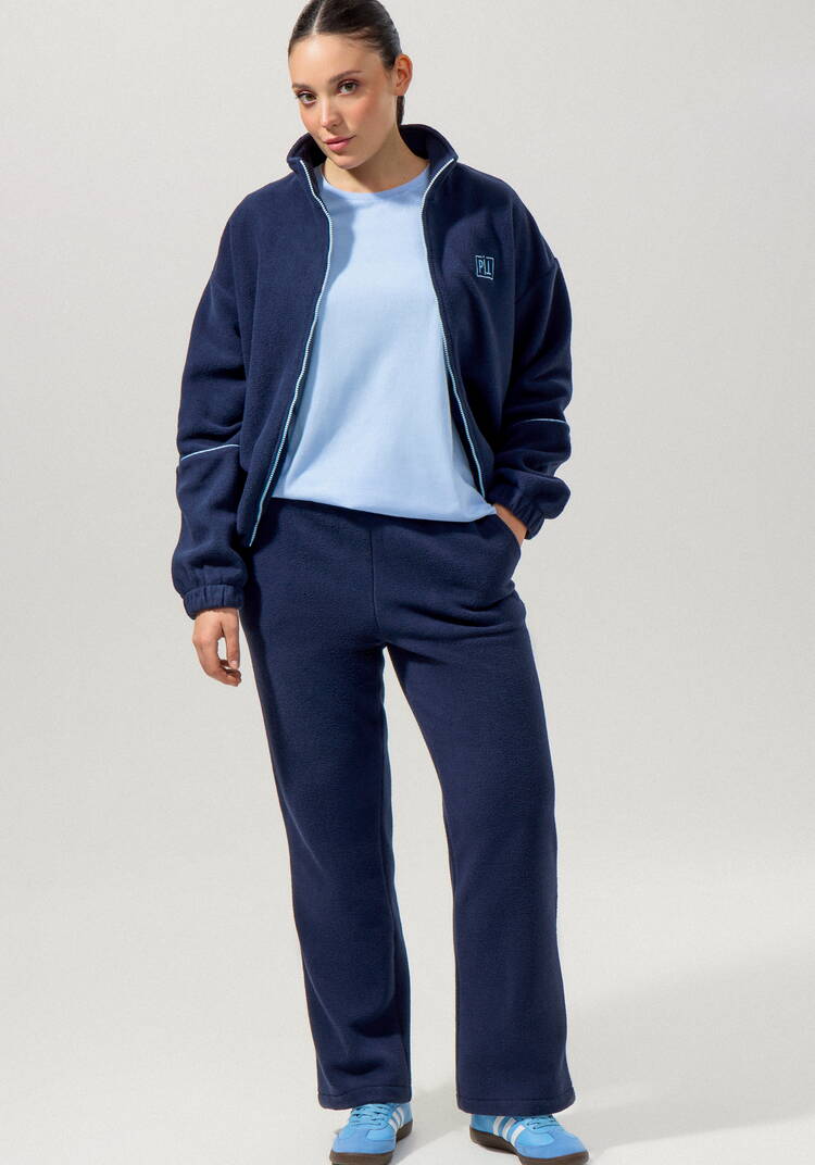 Толстовка из флиса с контрастной молнией шир.  750, рис. 9