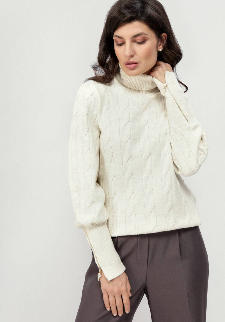 Джемпер с молниями на рукавах шир.  750, рис. 9