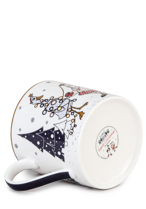 Кружки из фарфора Семейный праздник, 2 шт. шир.  580, рис. 5