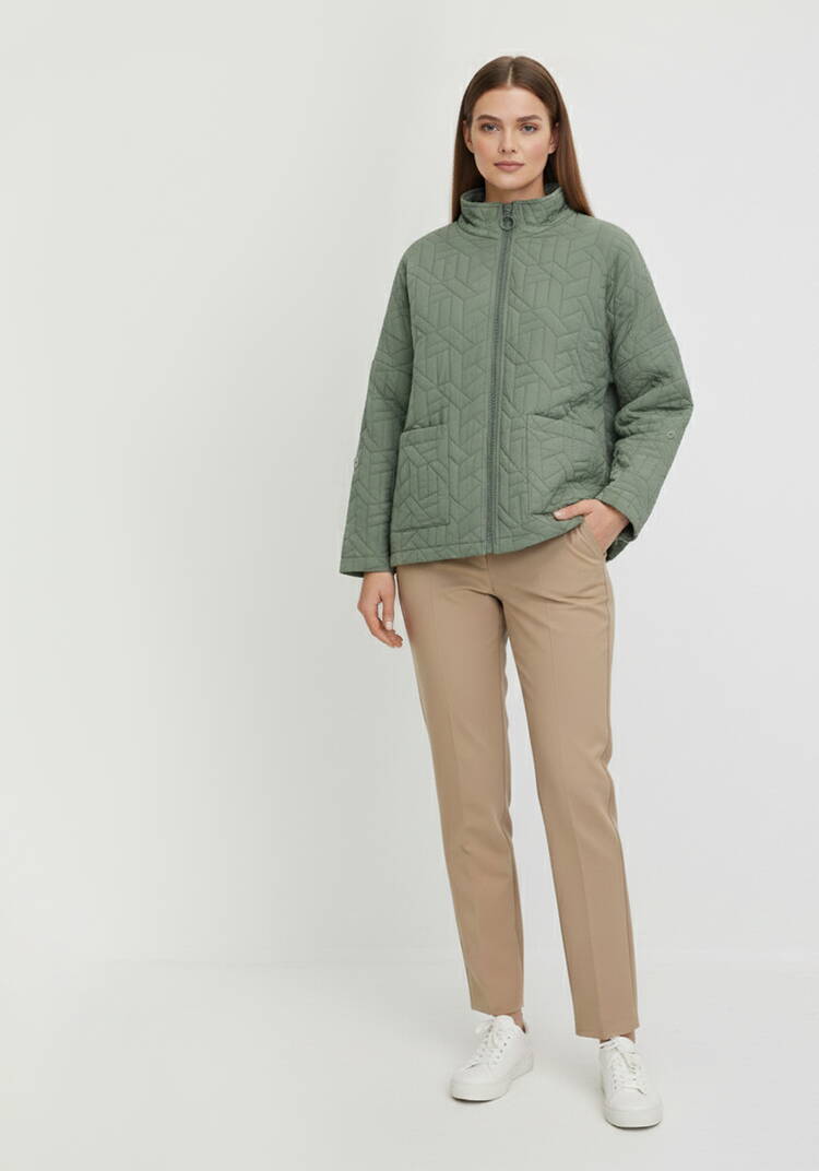 Куртка с объемной стежкой шир.  750, рис. 4