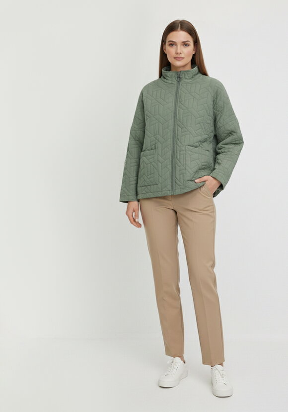 Куртка с объемной стежкой шир.  580, рис. 4