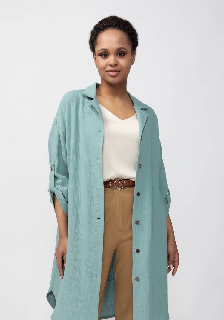 Платье-рубашка Оливия шир.  750, рис. 21