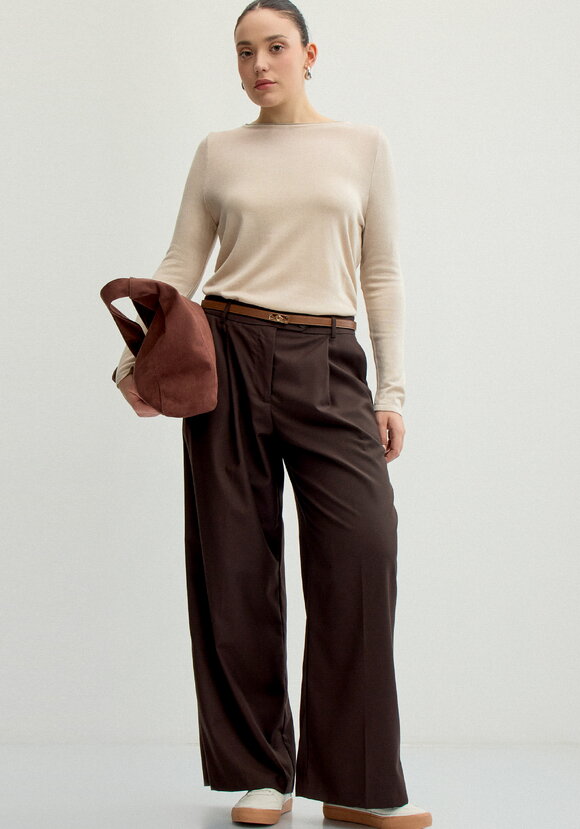 Джемпер базовый однотонный шир.  580, рис. 23