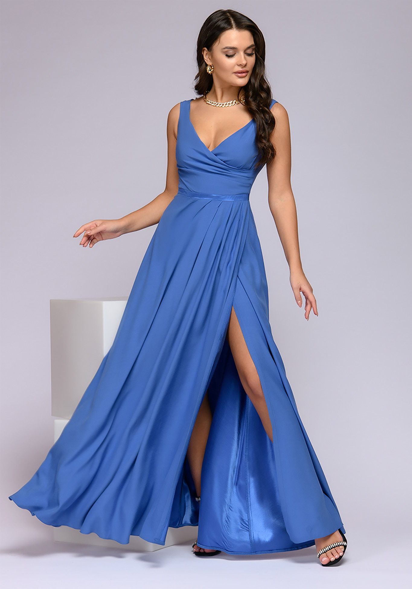 

Платье "Синди", Светло-синий