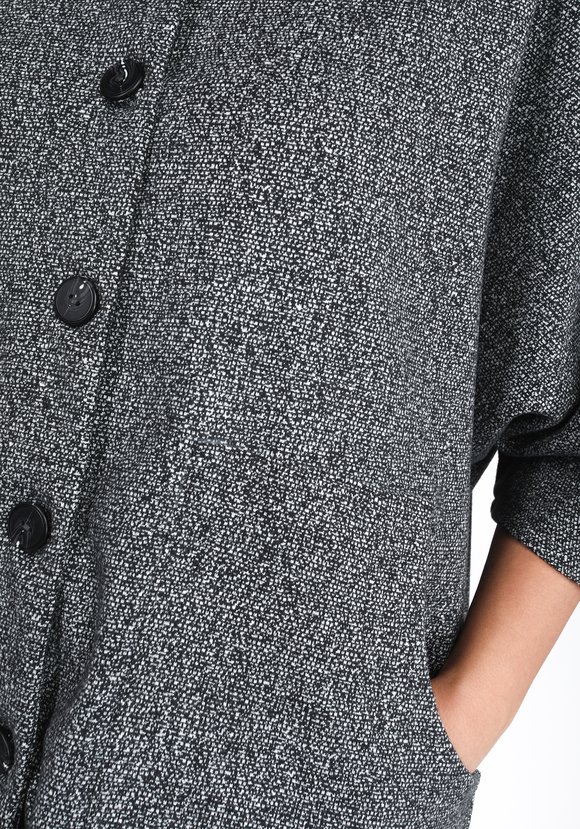 Пальто на пуговицах с рукавом 3/4 шир.  580, рис. 8