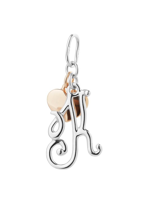 Серебряная подвеска Буквы шир.  580, рис. 4