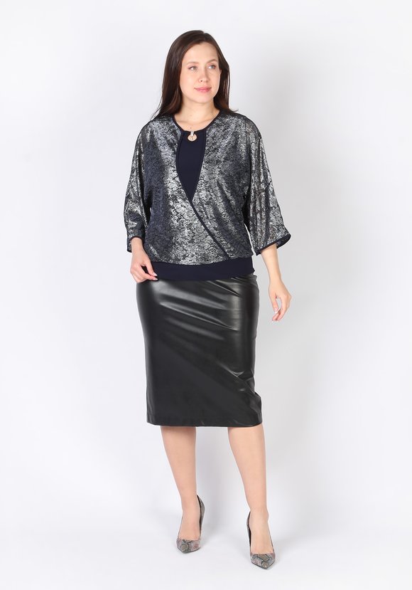 Блуза Ночное рандеву шир.  580, рис. 1