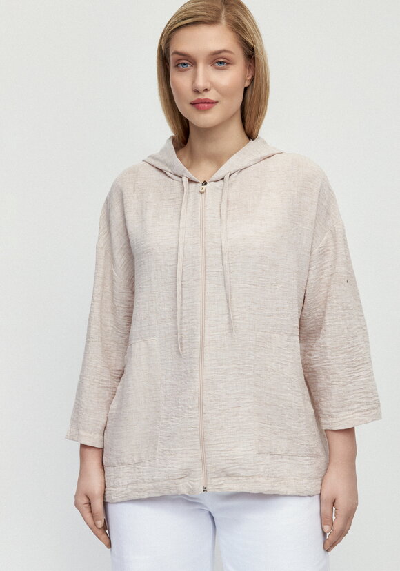 Пыльник изо льна на молнии шир.  580, рис. 4