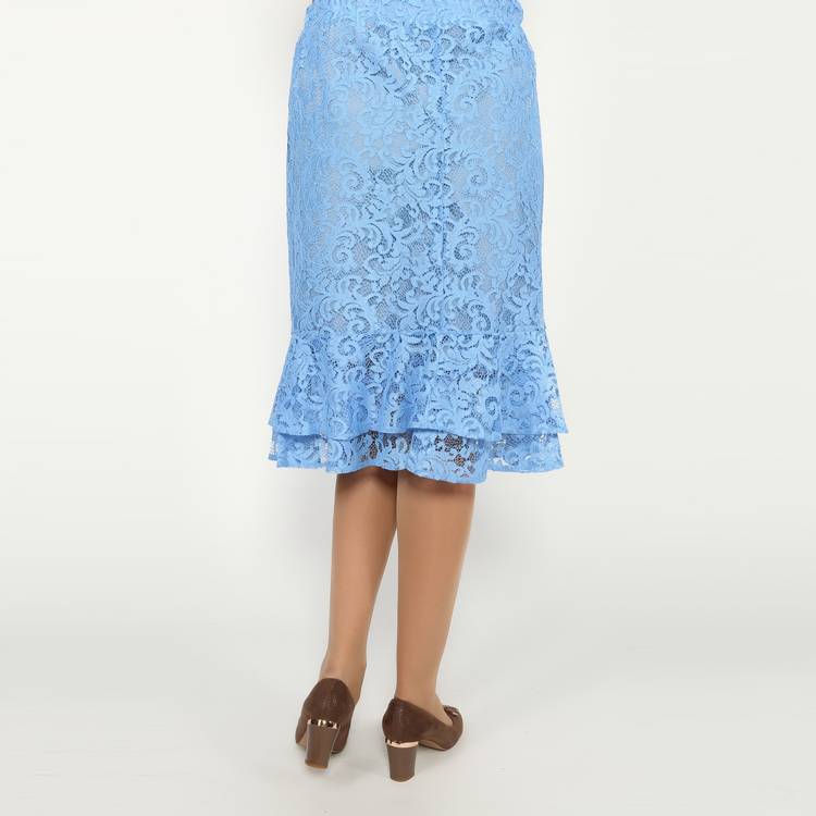 Юбка на резинке кружевная шир.  750, рис. 27