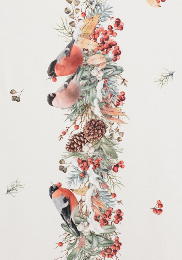 Скатерть Снегири шир.  580, рис. 6