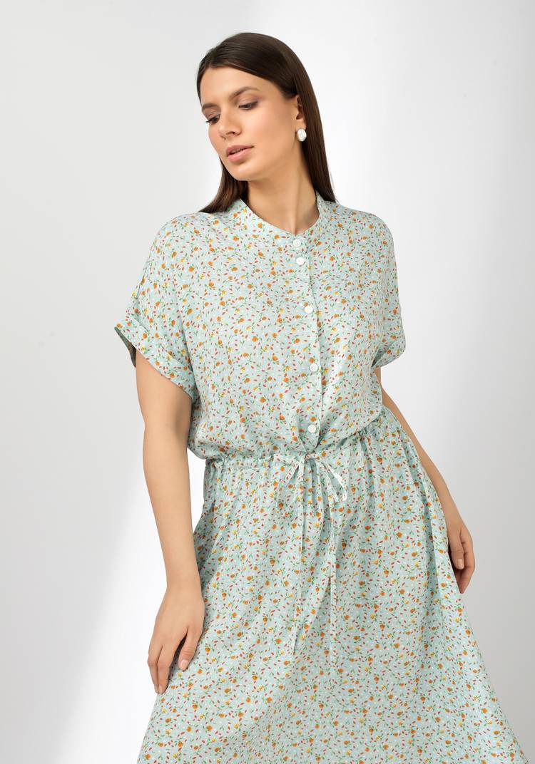 Платье отрезное по  линии талии шир.  750, рис. 13