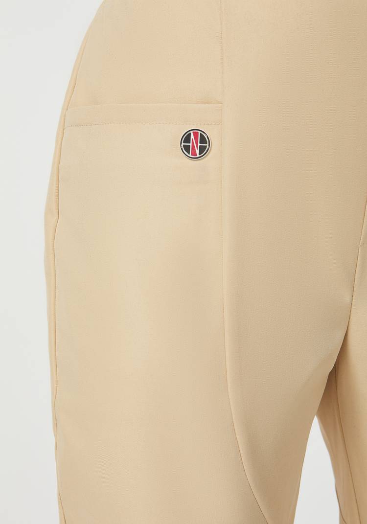 Брюки с декоративными пуговицами по бокам шир.  750, рис. 3