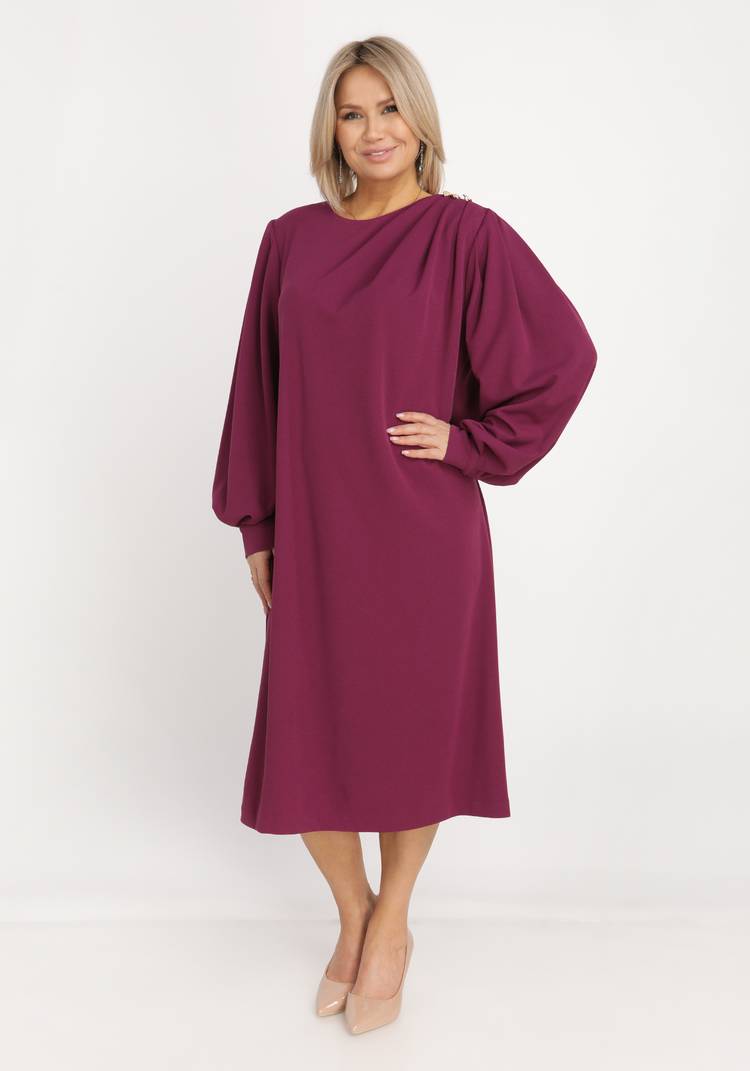 Платье с асимметричными мягкими складками шир.  750, рис. 7