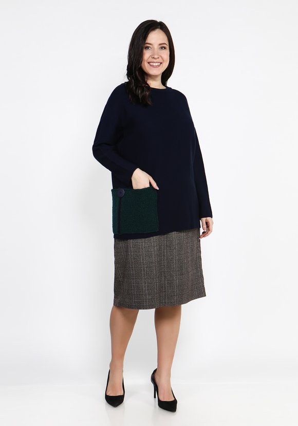 Джемпер Красивая история шир.  580, рис. 9