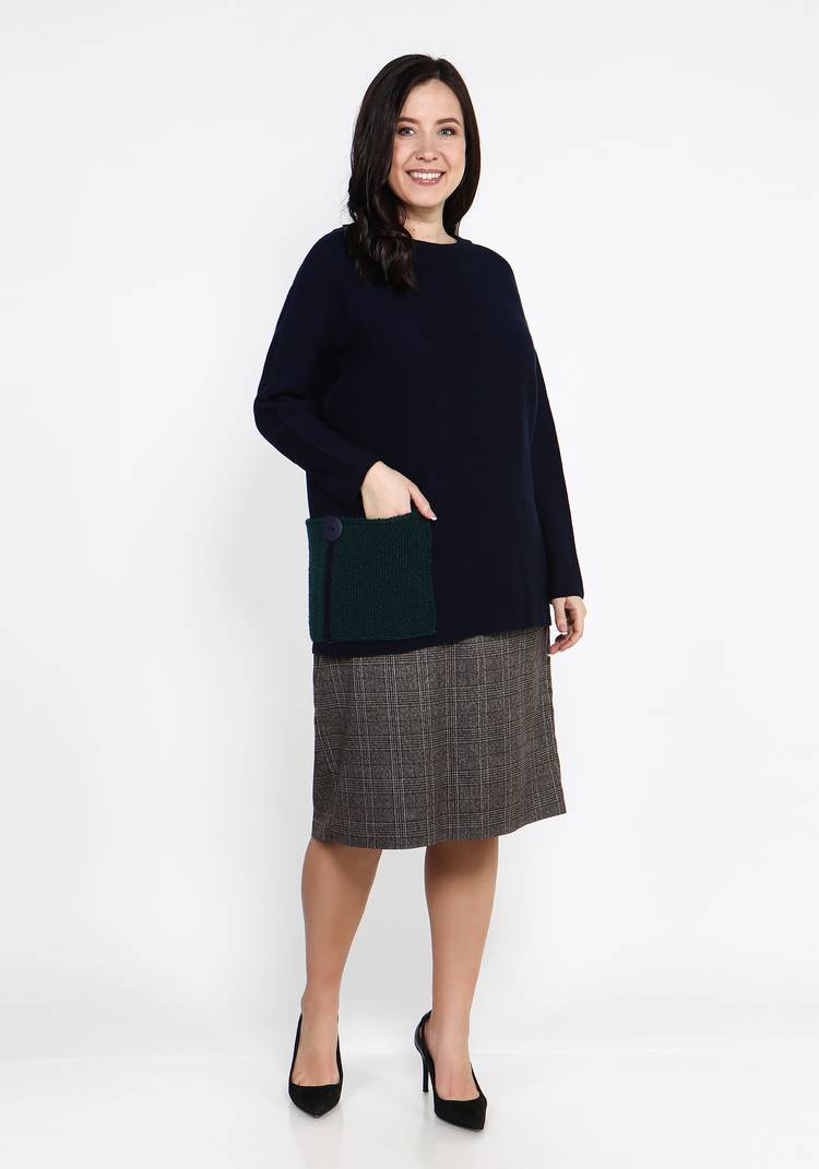 Джемпер Красивая история шир.  750, рис. 9