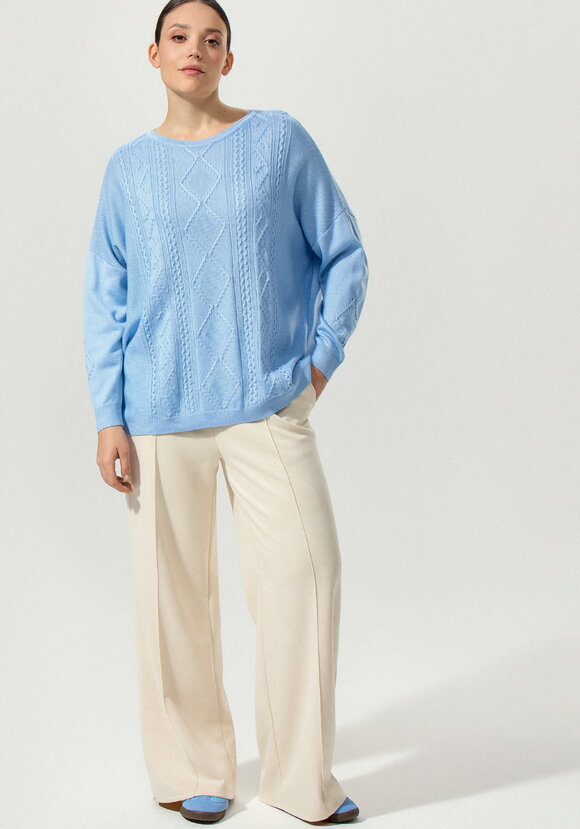 Джемпер женский свободного облегания шир.  580, рис. 33