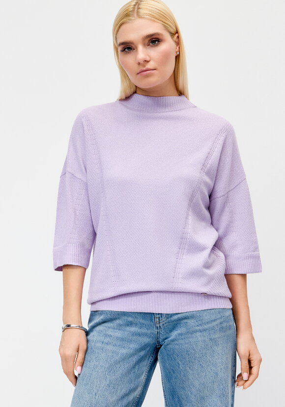 Джемпер с лентами на шее сзади шир.  580, рис. 22