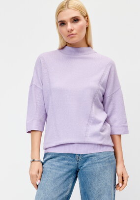 Джемпер с лентами на шее сзади