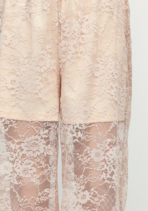 Брюки широкие из кружевной ткани шир.  580, рис. 14