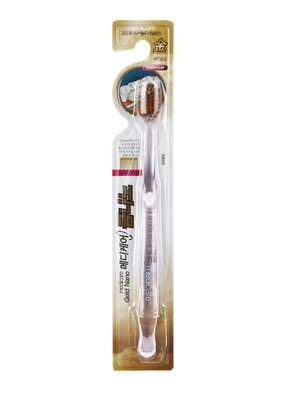 Зубная щетка с ионами золота