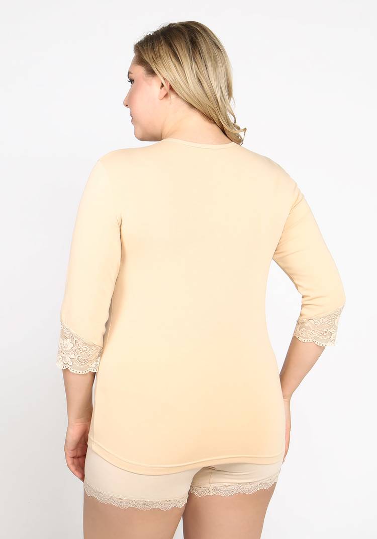 Майка с рукавом 3/4 Кармен, 2 шт. шир.  750, рис. 8