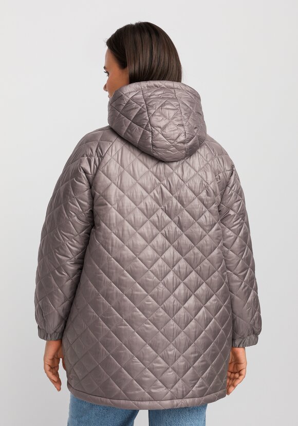 Куртка оверсайз из оригинальной ткани шир.  580, рис. 14