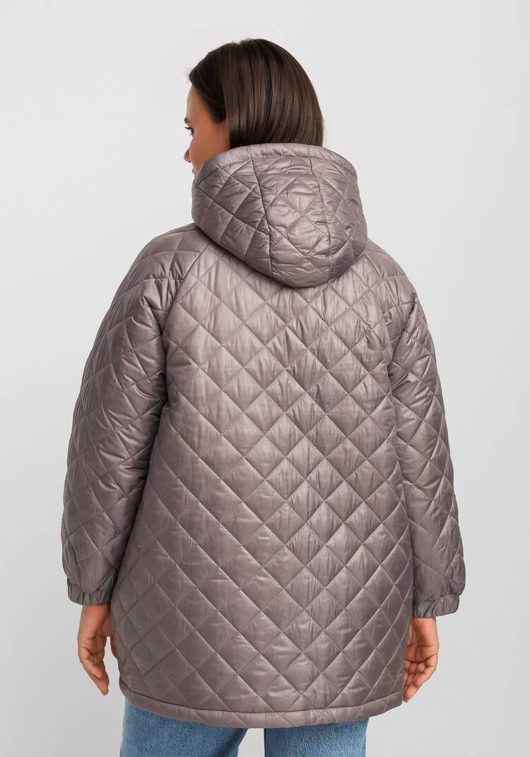 Куртка оверсайз из оригинальной ткани шир.  750, рис. 14