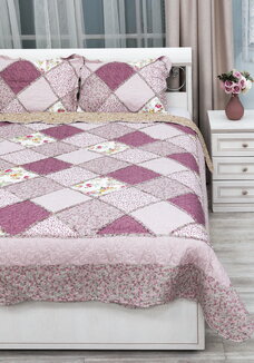 Покрывало с наволочками Печворк