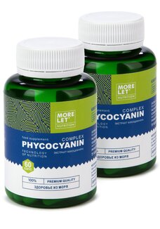 Комплекс с фикоцианином, 2 шт.