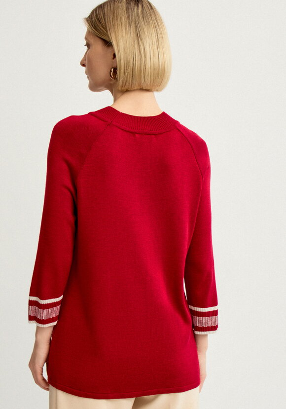 Джемпер с рукавом реглан до локтя шир.  580, рис. 16