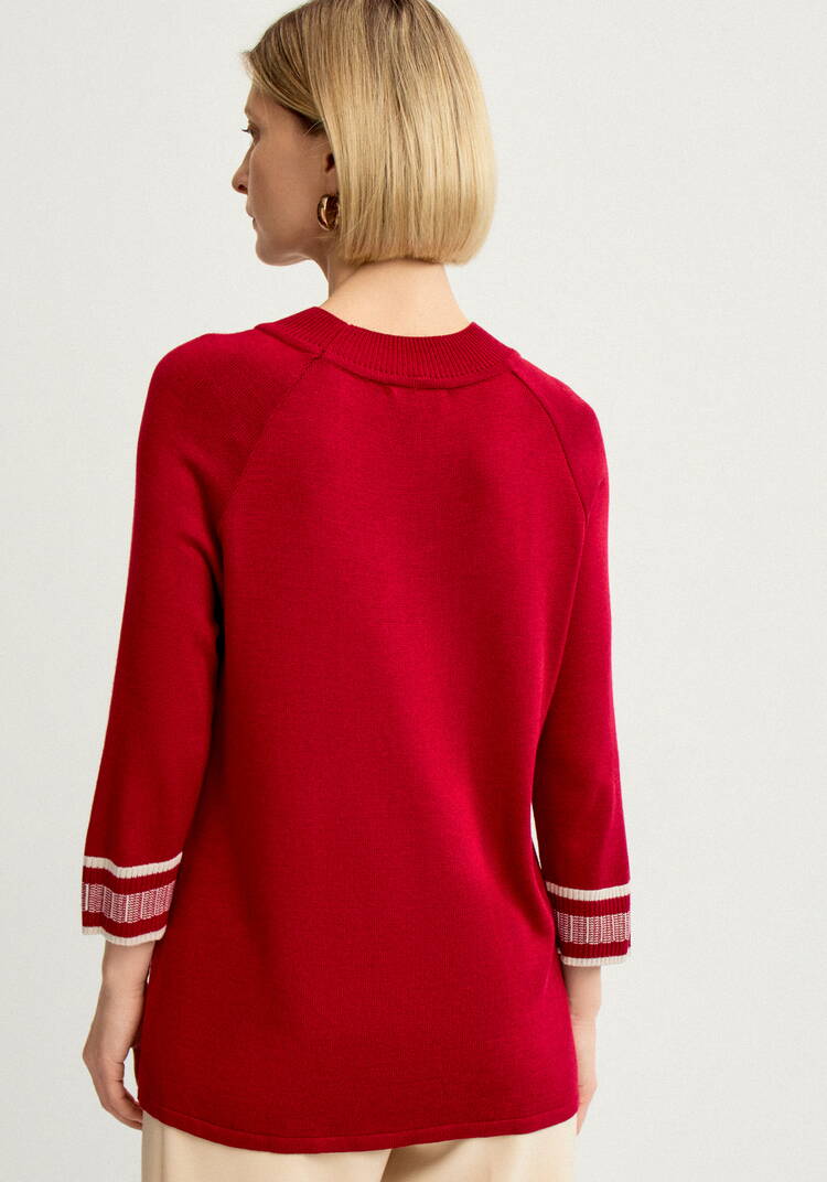 Джемпер с рукавом реглан до локтя шир.  750, рис. 16