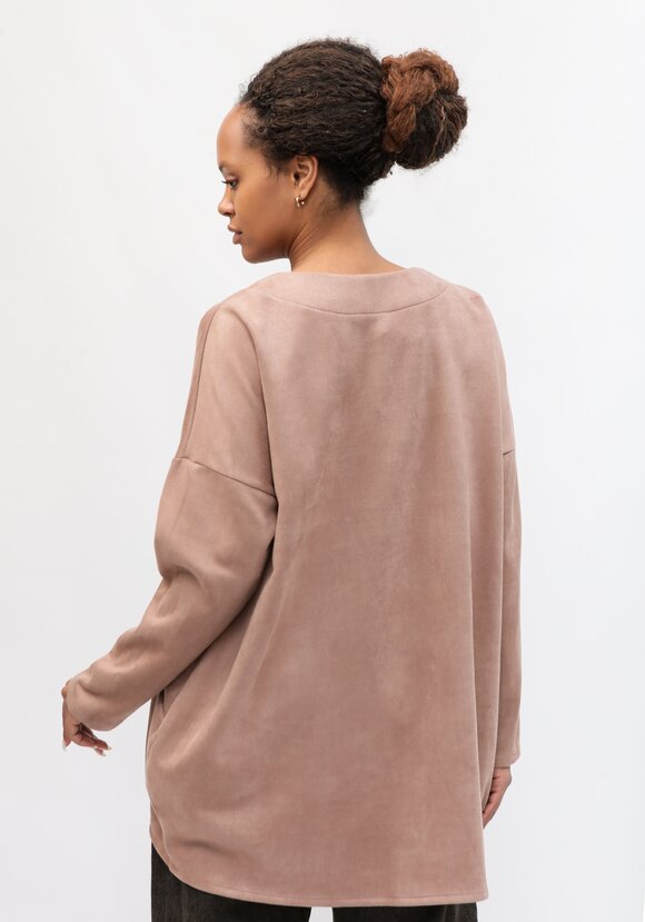 Туника из эко-замши шир.  580, рис. 16