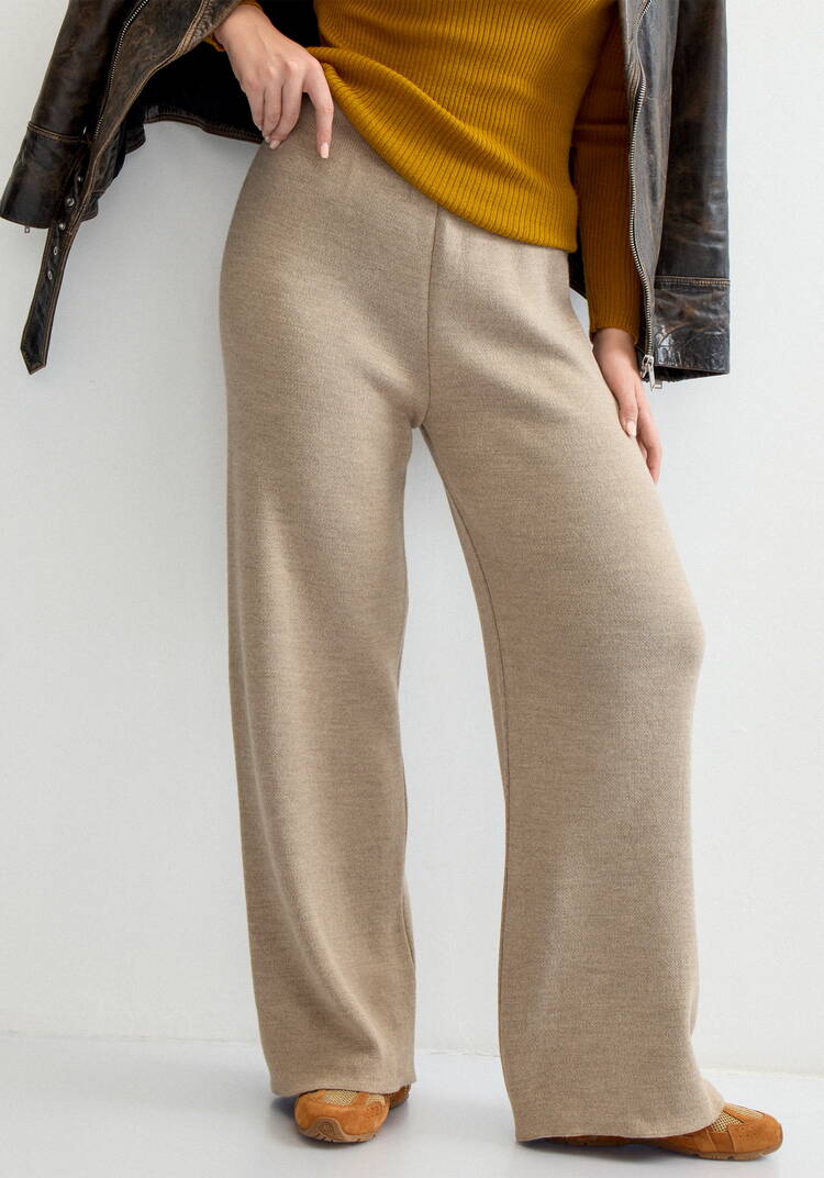 Брюки свободного кроя палаццо шир.  750, рис. 11