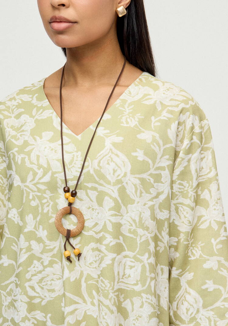 Платье изо льна Танцующая на ветру шир.  750, рис. 12