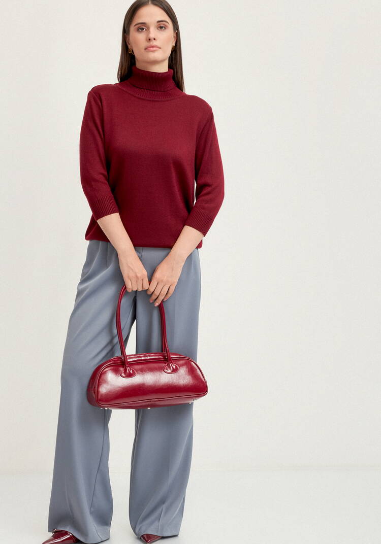 Джемпер-водолазка с рукавом 3/4 шир.  750, рис. 8