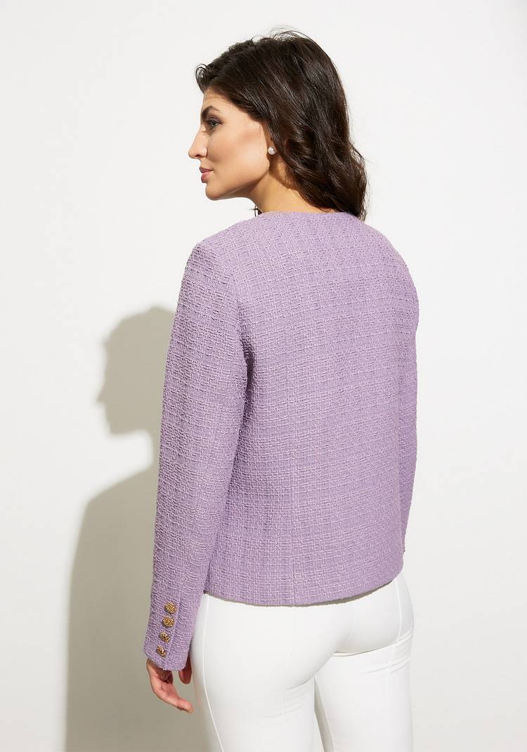 Жакет однобортный шир.  750, рис. 4